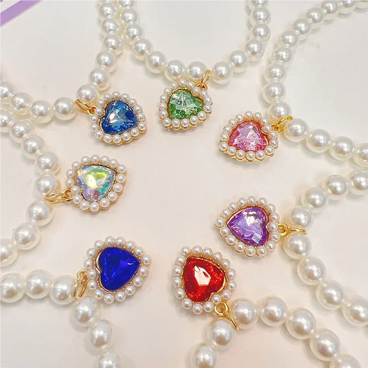 Collar ajustable con perlas para mascotas, accesorio elegante para gatos y perros pequeños, diseño con pedrería brillante, ideal para gatos Sphynx, collar de moda para gatitos y perros.