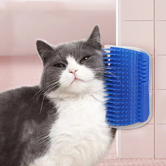 masajeador para gatos, cepillo de material PP para mascotas, peine removedor de pelo para el cuidado y aseo de perros y gatos, accesorio de grooming de calida