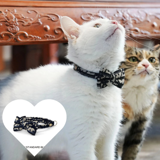 Correa y collar para gatos, accesorios lindos para mascotas, arnés y correa para gatitos y animales pequeños, arnés desmontable de moda.