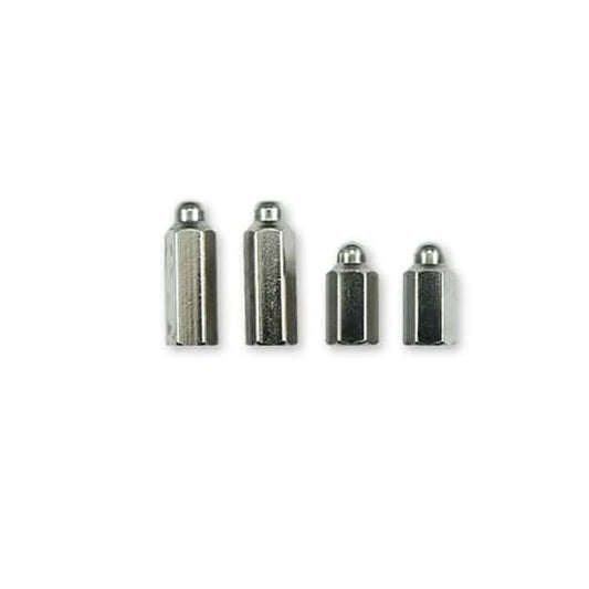Accesorios para collar de entrenamiento de mascotas: puntos de contacto largos y cortos, solo accesorios, no incluye control remoto ni receptor.